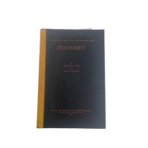 Instruction Sheets For The General Shop Foundry Lewis & Dillon 1932 Ex-Library - Imagen 1 de 10