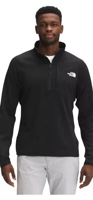 The North Face Mens Lg Canyonlands 1/2 Zip Fleece  Pullover Logo Warm Outdoors - Image 1 of 4