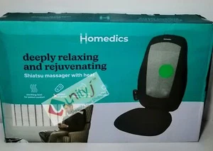 HoMedics Shiatsu Masajeador de Espalda y Hombros Eléctrico - Cha de Masaje Ajustable... - Imagen 1 de 3