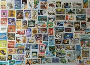 More details for djibouti stamps collection - 100 to 300 different stamps 