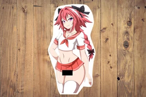 Autocollant petite jupe sexy Femboy Rule 34 Astolfo portant - Photo 1/1