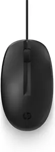 HP Wired 128 USB Laser Mouse Black - 265D9AA - Picture 1 of 6