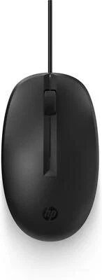 HP Wired 128 USB Laser Mouse Black - 265D9AA - Image 1 of 4