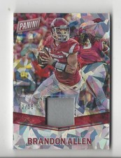 2016 Panini Father's Day Cracked Ice #11 Brandon Allen JERSEY Arkansas /25 