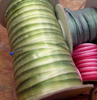 cinta bordada vintage ombre flor 1yd Francia Foto 1 de 4