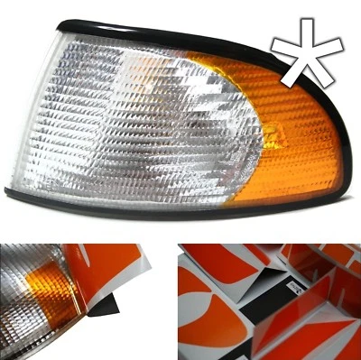 US - Design - Folie für Blinker Audi A4 B5 VFL sidemarker Tuning im US-Style - Bild 1 von 3