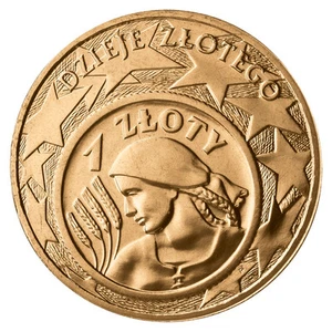 3/ Polska. - 2 zl GN Die geschichte der Polnische Zloty - Dzieje Zlotego 2004. - Bild 1 von 1