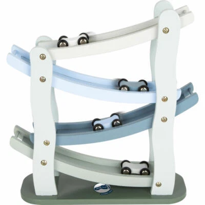 Legler small foot Rennbahn Blaues Wunder Autobahn Kugelbahn Murmelbahn Spielzeug - Bild 1 von 4