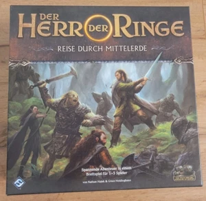 Der Herr der Ringe: Reise durch Mittelerde - Brettspiel - neuwertig - Bild 1 von 2