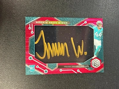 Travon Walker 2022 Elements Auto Autograph RC Jacksonville Jaguars 90/99 E33 - Image 1 of 2