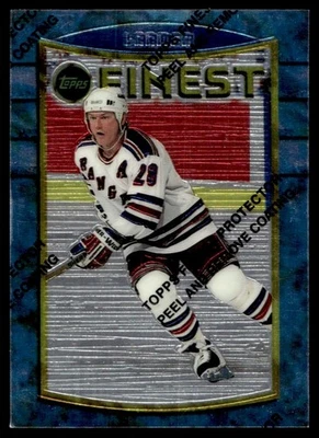 1994-95 Topps Finest Steve Larmer New York Rangers #63 - Image 1 of 2