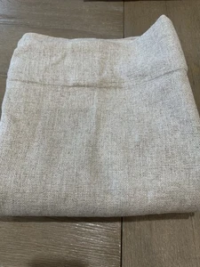 West Elm Classic Linen Curtain Drape  48x108 ONE panel Natural Flax - Picture 1 of 2