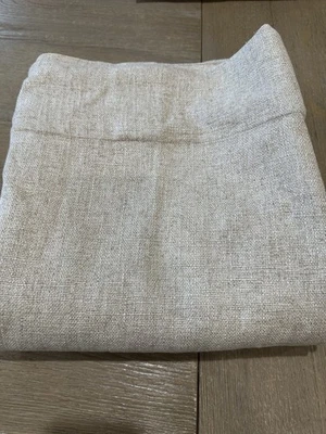 West Elm Classic Linen Curtain Drape  48x108 ONE panel Natural Flax - Image 1 of 2