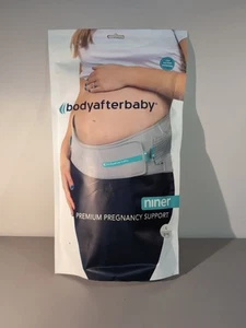 BodyAfterBaby Niner Premium Schwangerschaft Rücken Bauch Unterstützung Gr. Large grau VERSIEGELT - Bild 1 von 3