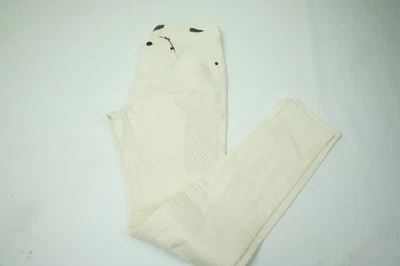 John Varvatos JV701-Regular Ivory Distressed Mens Cotton Jeans Sz 32 Brand New  - Image 1 of 4