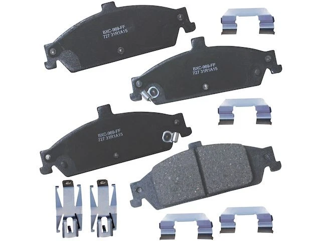 Juego de pastillas de freno delanteras para Chevy Malibu 1997-2003 1998 1999 2000 2001 2002 NP824MR Foto 1 de 1