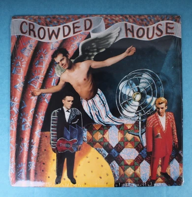SEALED VINTAGE 1986 CROWDED HOUSE RECORD VINYL LP   - Image 1 of 2