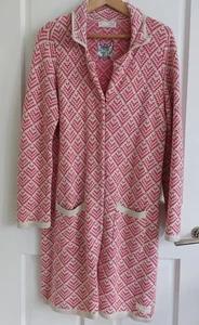 Odd Molly Longline Pink Cotton Knit Cardigan Jacket Size 3 (UK 14-16) - Picture 1 of 17