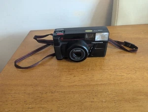 Pentax AF 70mm 35mm Film Camera Zoom Macro Compact Working & Tested - Picture 1 of 11