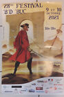 RED BEARD POSTER FOR THE FESTIVAL BD DE BUC IN 2021 VERY NICE CONDITION
