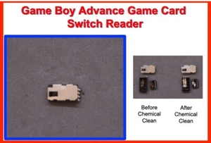 Nintendo Game Boy Advance GBA Hauptplatine Original-Zubehör-Hersteller Spiel Kartenleser Schalter - Bild 1 von 2
