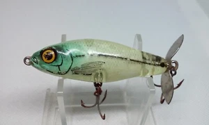 Vintage BOMBER Rip Shad Clear/Blue 2 1/2" Screwtail Topwater/Surface 1/4oz lure - Picture 1 of 7
