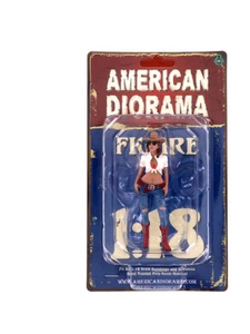 Western Style I Female American Diorama 38201 1:18 3.75" - Picture 1 of 1