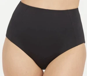 Black Spanx Full Coverage Swim Bottoms Shorts Briefs Beachwear, Size M, L - Picture 1 of 4