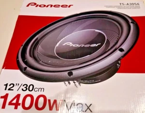 PIONEER 12″ 12 INCH TS-A30S4 WOOFER 400W RMS/1400W MAX SINGLE 4 OHM VOICE COIL - Picture 1 of 5