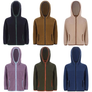 Girls Top Solid Color Outerwear Winter Sweatshirts Casual Hoodies Cashmere Fall - Picture 1 of 80