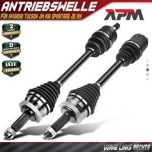 2x Árbol de transmisión delantero con anillo ABS para Hyundai Tucson JM KIA Sportage JE KM - Imagen 1 de 10