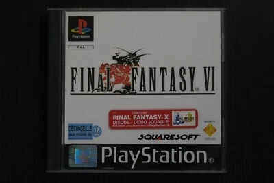 Final fantasy VI PS1 Complet PAL FR Sony PlayStation 1 - Immagine 1 di 3