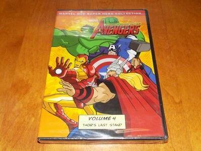 THE AVENGERS Volume Four Thor's Last Stand Marvel Super Hero Collection DVD NEW - Image 1 of 3