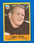 1967 Philadelphia Rookie Football Card #7 Tommy Nobis Atlanta Falcons RC