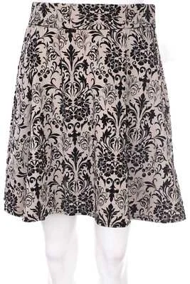 Yessica by C&A Skirt Flowers XS taupe brown - Bild 1 von 4