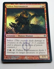 1 x Fallen Ferromancer FOIL - New Phyrexia - MTG -  FAIR PRICE GAMING