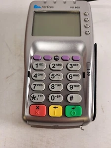 Verifone VX805 CTLS Silver Credit Card Scanner - Picture 1 of 4