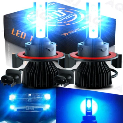 For Ford E-350 Super Duty Van 3-Door 2008-2019 H13 LED Headlight High Low Bulbs Foto 1 de 4
