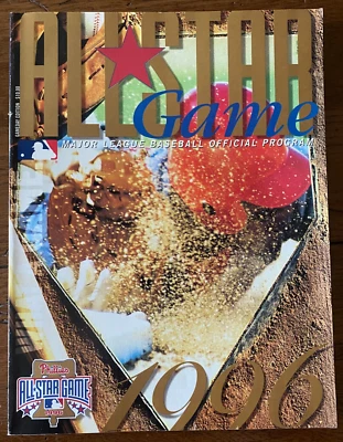 1996 MLB ALL STAR GAME - 7/9/1996 - Official Game Program - AUTHENTIC - Image 1 of 4