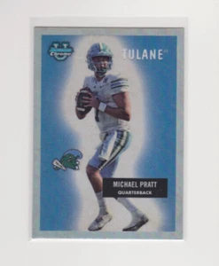 2023 Bowman Chrome University Michael Pratt 1955 Bowman Football TULANE - Picture 1 of 1