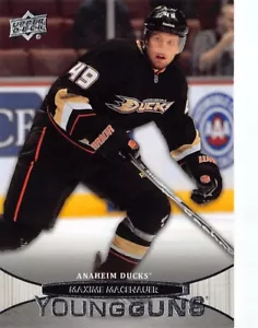 2011-12 Upper Deck #202 Maxime Macenauer YG RC - Picture 1 of 2