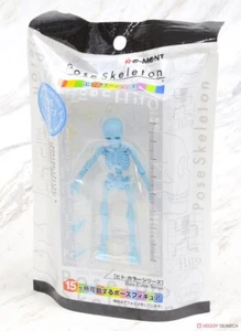 NEW Re-Ment Miniature Pose Skeleton Human rement Human (04) Blue Hawaii RARE AU - Picture 1 of 2