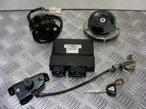Kawasaki ER 6 F Lock Set ECU Key 2012 to 2016 A680 - Picture 1 of 9