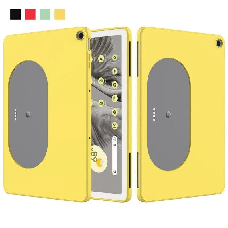Liquid Silicone Shockproof Case Soft Cover For Google Pixel Tablet 11" 2023 - Image 1 of 4