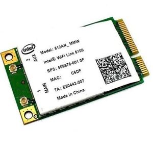 5100 Mini PCIE 512AN_MMW Bezprzewodowa karta WIFI N do INTEL HP PLC: 480985-001
