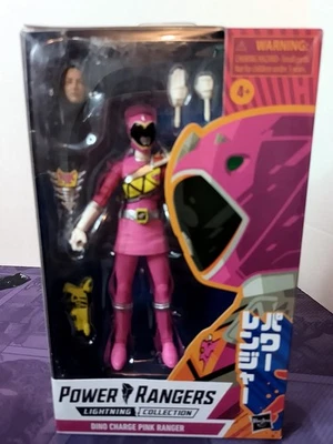 Power Rangers Lightning Collection Pink Ranger 6" Walmart Exclusive Dino Charge - Image 1 of 4