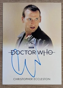 2024 Rittenhouse Doctor Who Series 5-7 Full Bleed Auto Christopher Eccleston - Imagen 1 de 2