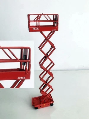1/40 SDLG ITALIFT 3246iE Self-propelled Rough-terrain Scissor Lift Diecast Model - Image 1 of 4