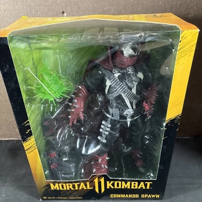 Boneco de ação SPAWN MORTAL KOMBAT 11 MCFARLANE 12" NOVO NA CAIXA - Imagem 1 de 4