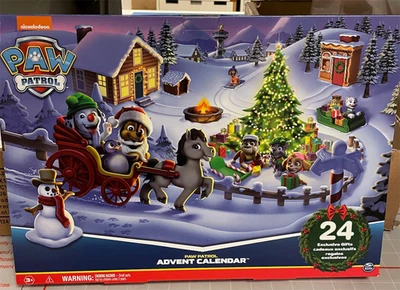 Paw Patrol Advent Calendar, 24 Surprise Gifts 2024 NEW - Image 1 of 3